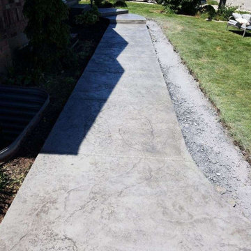 Sidewalk and Steps Update