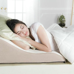 Avana Ogee Memory Foam Back Support Pillow - Bed Pillows
