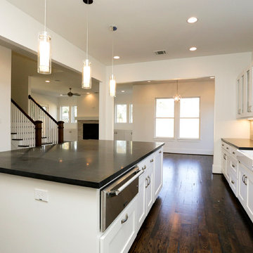 Oak Forest New Custom Home-Cheshire- kitchen