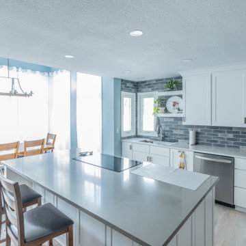 Bright and Airy Kitchen Remodel with Spacious Island