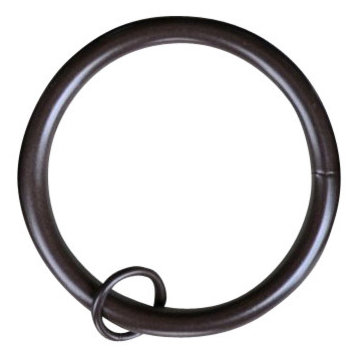 Urbanest 3" Curtain Rings With Eyelets, Bronze, Set of 8