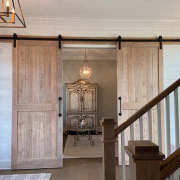 White Oak Sliding Barn Doors