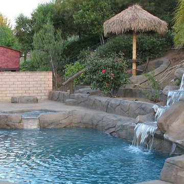 Tropical Rock swimming Pools