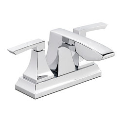 Danze Logan Square&trade; Two Handle Centerset Lavatory Faucet - Bathroom Faucets And Showerheads