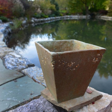 Elements - pots, planters, window boxes, chiminea