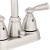 Moen WS84913SRN Banbury® 2-Handle High Arc Lavatory Faucet, Brushed Nickel