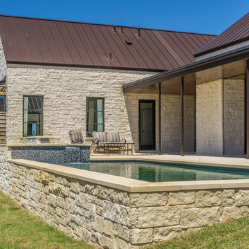 The Vineyard Farmhouse at Rough Hollow (Cedar Siding & Pine Soffit)