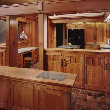 Greene & Greene Style Kitchen