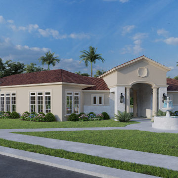 3D Club House Rendering (Venice Woodlands Club House)