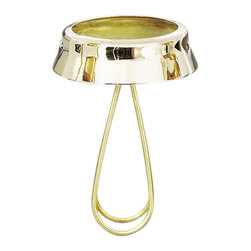 Brass Lamp Clip - Round | MacKenzie-Childs - Light Bulbs