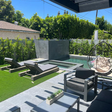 complete back yard renovation