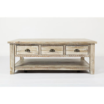 Artisan's Craft Cocktail Table - Washed Grey