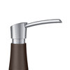 Blanco Artona Pull-Down Kitchen Faucet With Soap Dispenser, Cafe Brown/Stainless