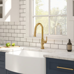 Kinzie&reg; Single Handle Pull-Down Kitchen Faucet - Kitchen Faucets