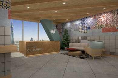 Home design - mid-sized modern home design idea in Other