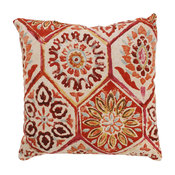 Summer Breeze Square Throw Pillow