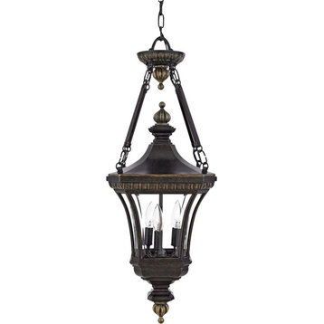 3 Light Large Hanging Lantern - Outdoor Ceiling and Hanging - 71-BEL-618886