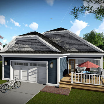 Craftsman Ranch Plan #63018