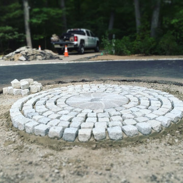 Circular Cobble Driveway Project