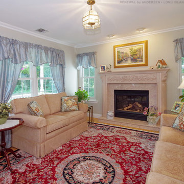 Beautiful Double Hung Windows in Lovely Long Island Home - Renewal by Andersen N