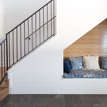 Under stairs