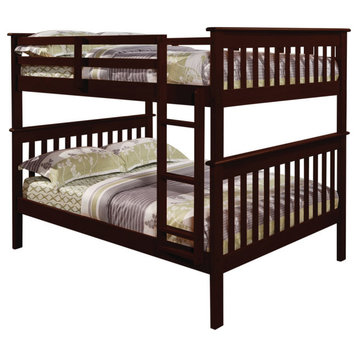 Whitney Bunk Bed, Full Over Full