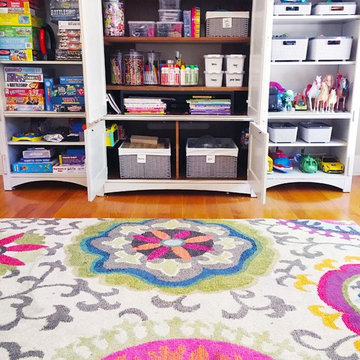 downstairs playroom