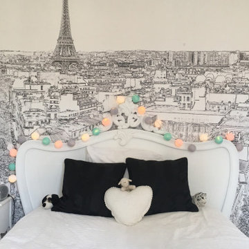 MADEMOISELLE - Aménagement d'une chambre d'ado - 14m²