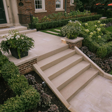 Georgian Colonial Formal Backyard Project - Hamilton