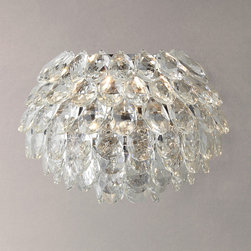 John Lewis Alexa Crystal Wall Light - Chandeliers