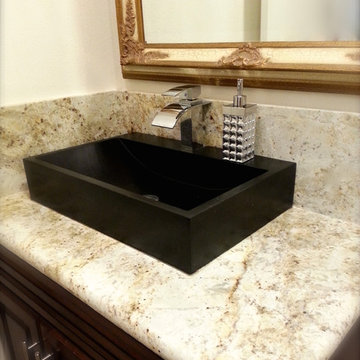 OUR CLIENTS' INSTALLATION WITH OUR TRENDY NATURAL STONE PRODUCTS