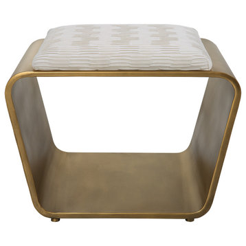 Hoop Small Gold Bench