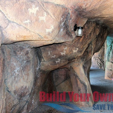 Arizona Swimming Pool and Grotto Designed by Build Your Own Pool