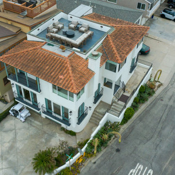 Transitional Beach House, Hollywood Beach, CA | AAA Development, Inc.