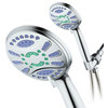 Antimicrobial/Anti-Clog 30-Setting Rain Shower Combo with Microban Nozzle