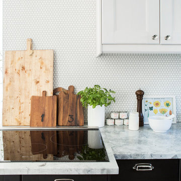 Blue kitchen