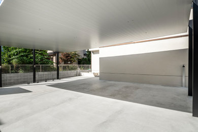 Design ideas for a contemporary garage in Tokyo.