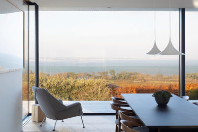 Minimalist home design photo in Sussex