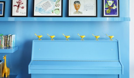 Houzz Tour: Gloriously Untamed Colour in a Manhattan Family Home