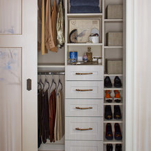 bedroom closets.