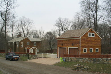 Imagen de diseño residencial tradicional de tamaño medio