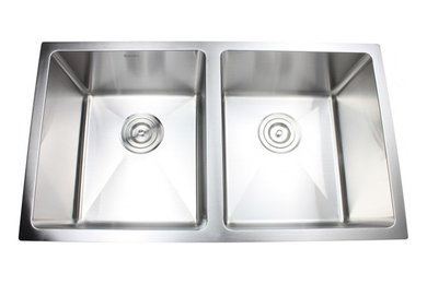 30" Single Bowl Stainless Steel Kitchen Sink S-304 - Onyx