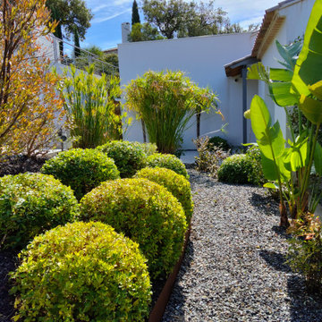 Hyères - vue panoramique sur la mer