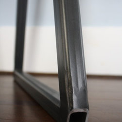 Reclaimed Antique Heart Pine Coffee Table (Leg Detail) - Coffee Tables