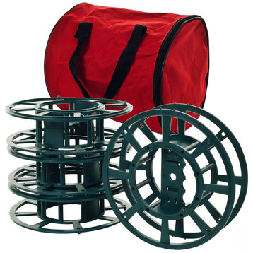 Cord Reels with Bag, Set of 4 by Trademark Home