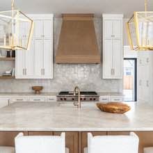 Kitchen and family room