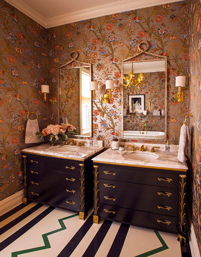 Современная классика Ванная комната by Summer Thornton Design, Inc