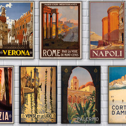 PopMount Vintage Travel Posters - Artwork