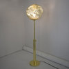 Frauenfeld | Lava Stone LED Lights Dimmable Floor Lamp, Gold