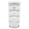 Tratto Argento Assorted Water Glasses, Set of 6